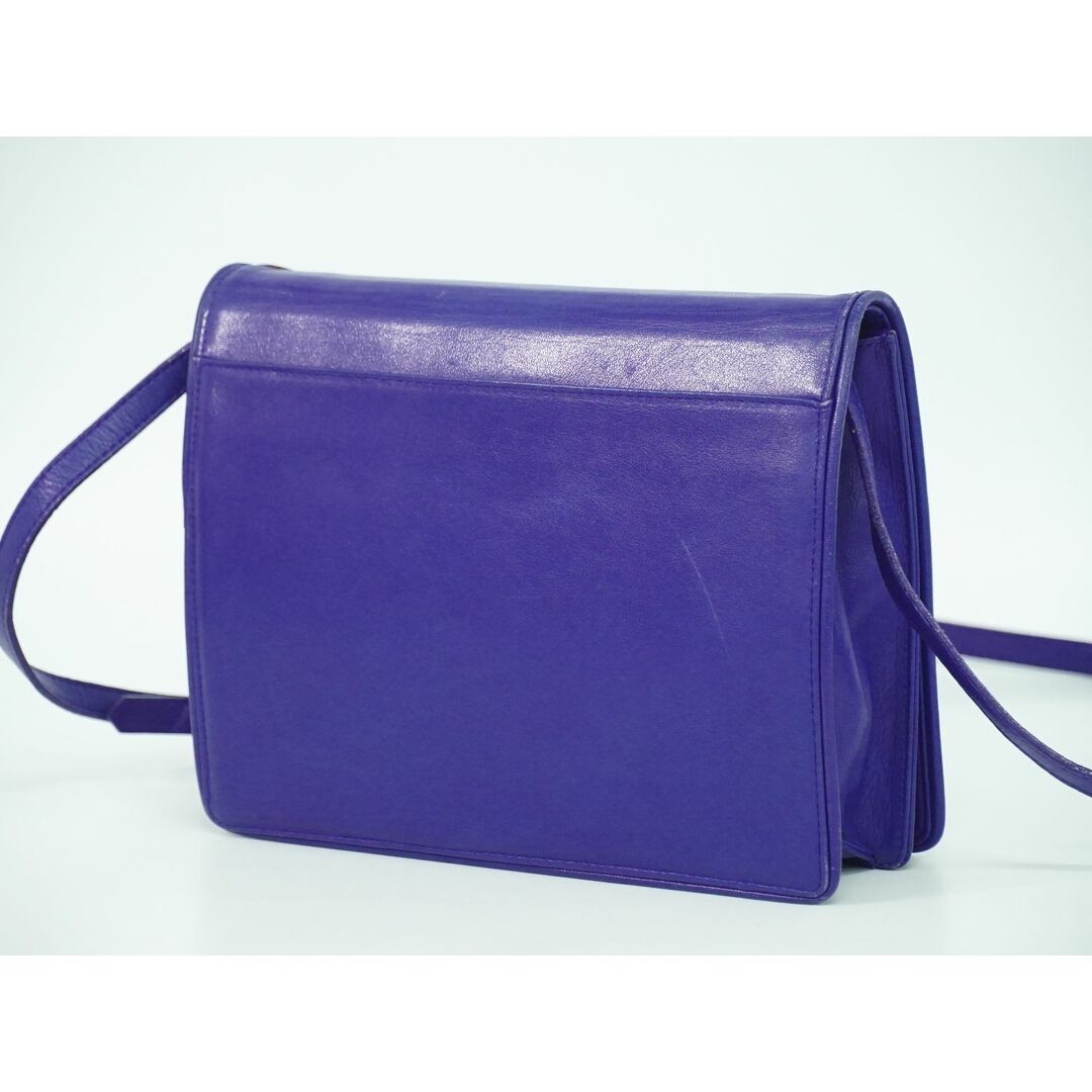 Borsa a tracolla Yves Saint Laurent Ysl Star Stud pochette pelle blu usata