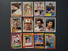 12 Card Fred Lynn Redsox, Angels, Orioles, Tigers, Padres - Excellent Condition