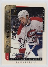 1996-97 Pinnacle Be A Player Auto Stephane Richer #50 Auto 1oo3