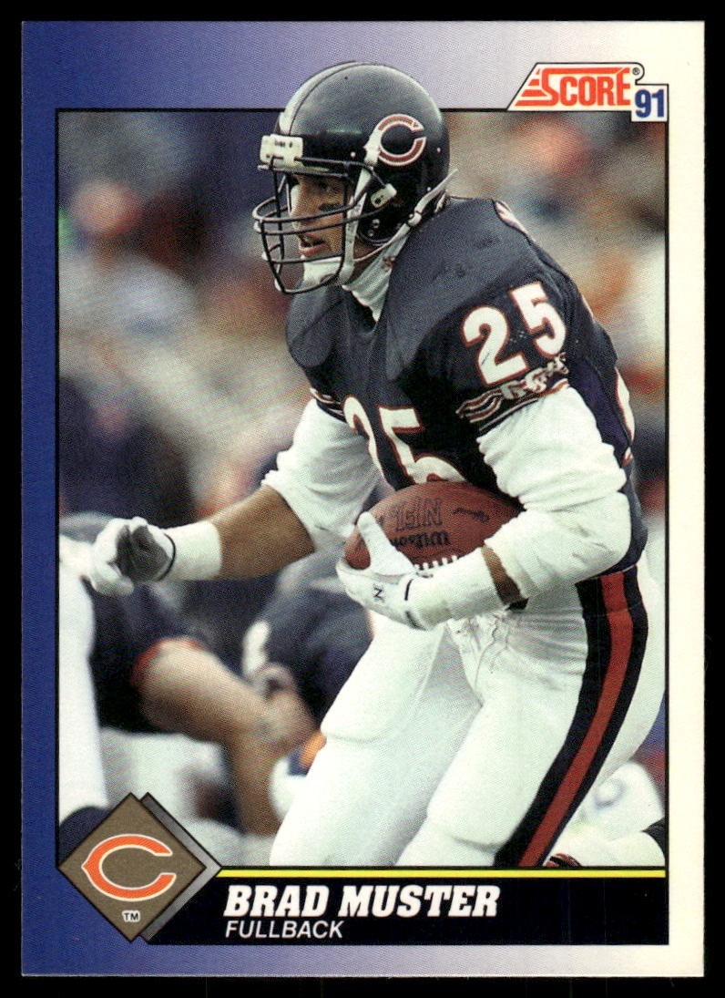 1991 Score #25 Brad Muster