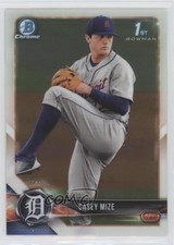 2018 Bowman Draft Chrome Casey Mize (Gray Jersey) #BDC-1 a6i