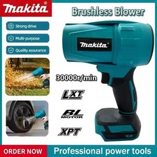 Makita 18v 30000rpm Brushless Turbo Jet Blower Violent Fan Electric Air Duster