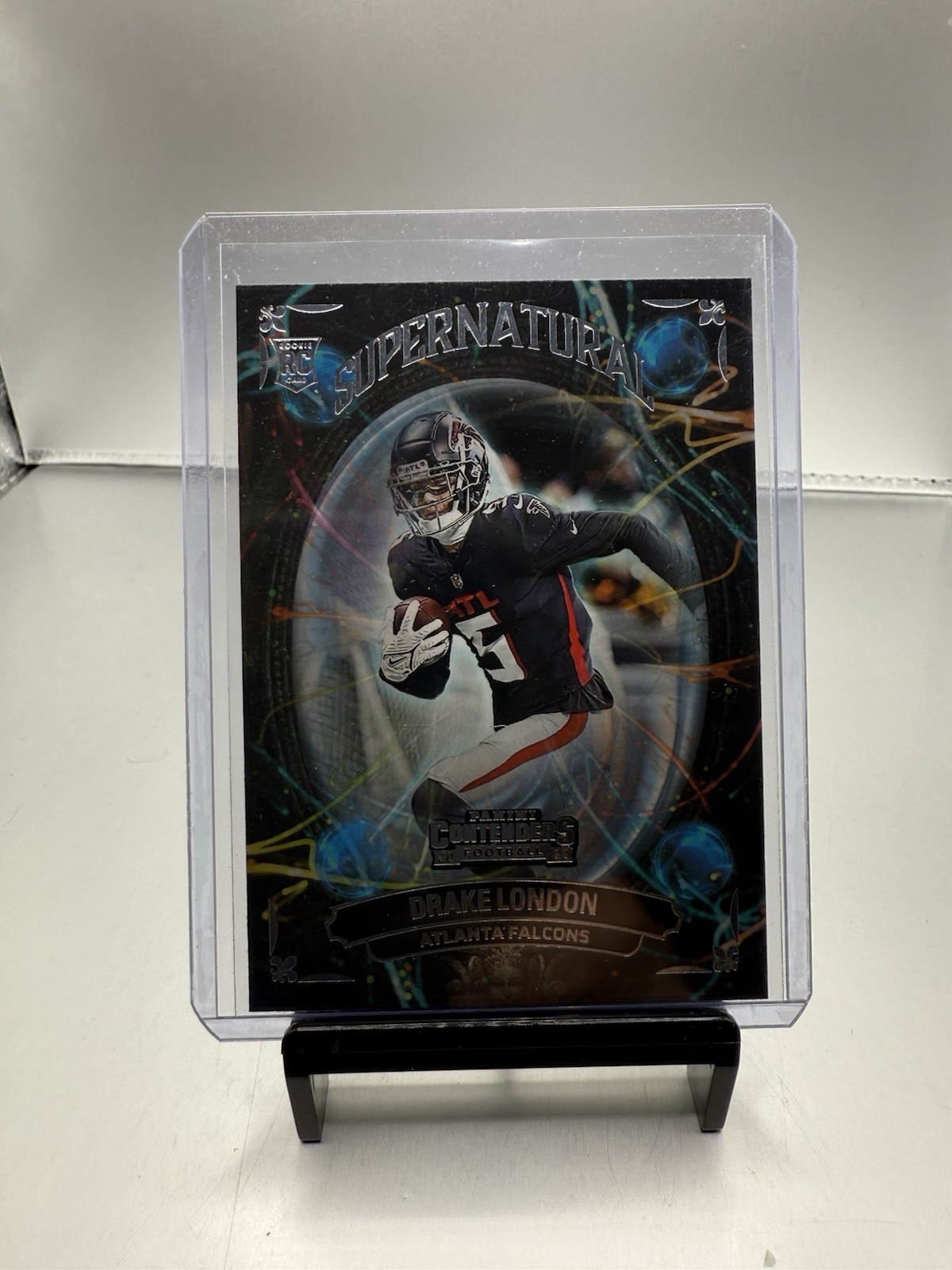 2022 Panini Contenders - Supernatural Drake London #SN-DLO (RC)