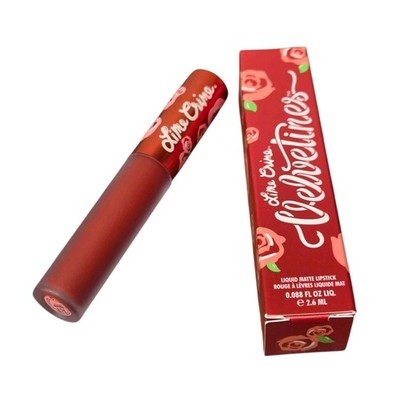 Lime Crime Velvetines FEELINS Deep Red Matte Liquid Lipstick NIB Qty 1