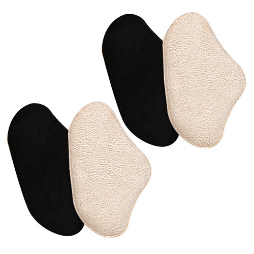2 pares de almohadillas antidesgaste hombre Miss tacón para zapatos agarres botas almohadillas altas - Imagen 4 de 12