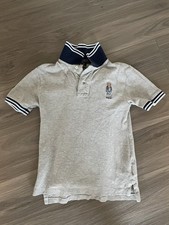 Polo Ralph Lauren Boy s Fishing Polo Bear Mint Cotton Polo Shirt Size 8P Small