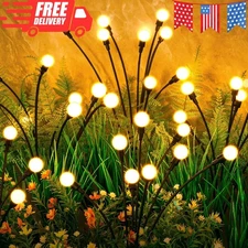 Solar Lights Outdoor(8-Pack, 64 LEDs), Solar Garden Lights, Outdoor Decorations
