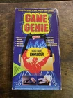 Vintage Nintendo Nes Game Genie Gold Video Game Enhancer + Box + Manual Booklet