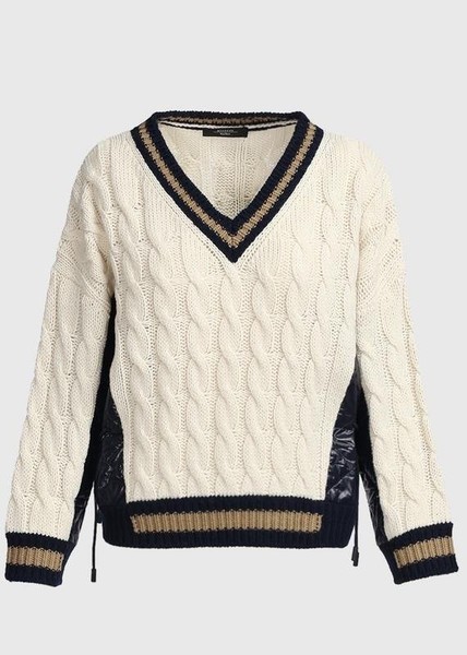 Women Max Mara Sweater Navy Wool M