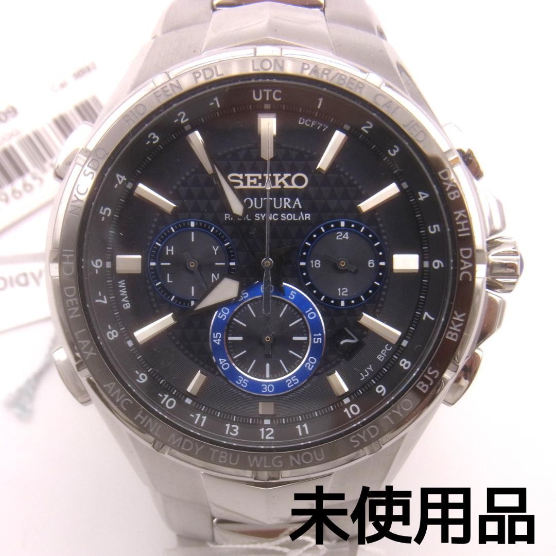Unused Radio-Controlled Solar (US/EU/CN/JP) SEIKO COUTURA SSG009 Men's Watch