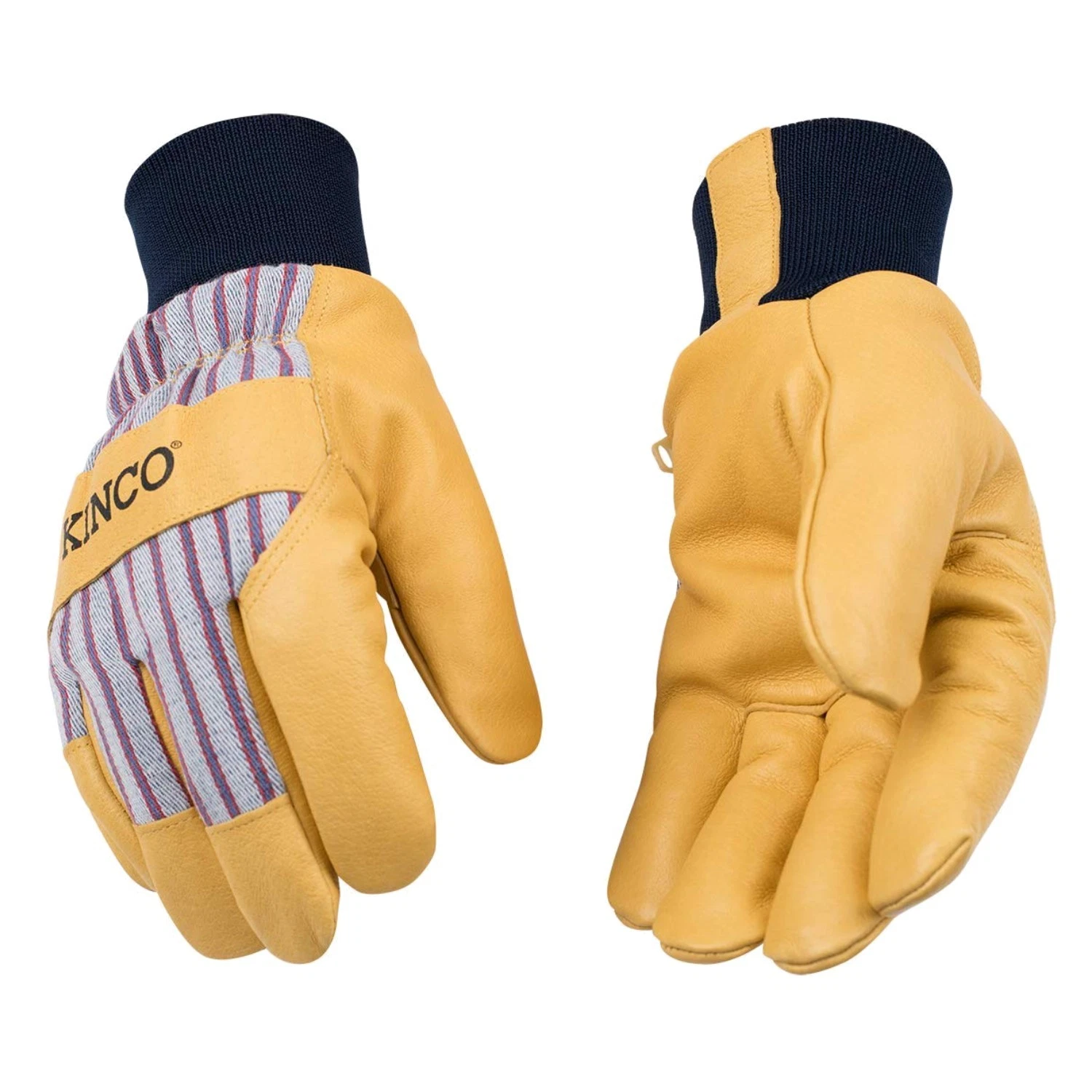 Breathable Leather Ski Gloves with Heatkeep Lining