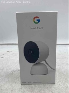 Google Nest Cam White 1080P HD Indoor Wired Security Surveillance Camera In Box