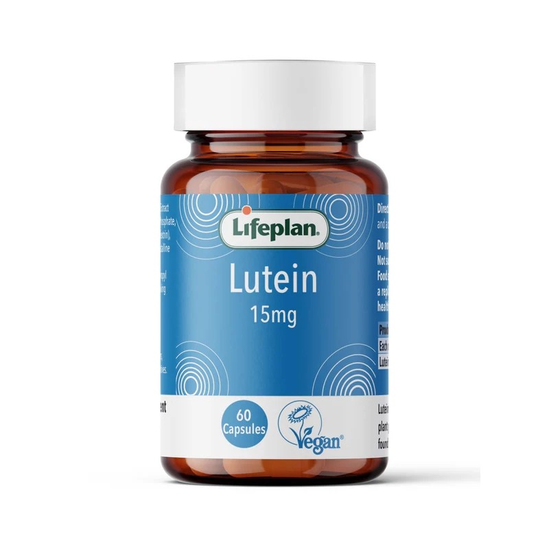 Lifeplan Lutein 15mg Supplement Vegan - 60 Capsules X 2