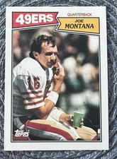 1987 Topps - Joe Montana #112