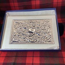 Sterling Silver Fronted Photo Album, Great Condition. Carr’s Of Sheffield