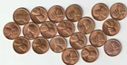 LOT OF CHERRY RE BU LINCOLN CENTS FROM LITTLETON COIN LOOK AT THE DATES