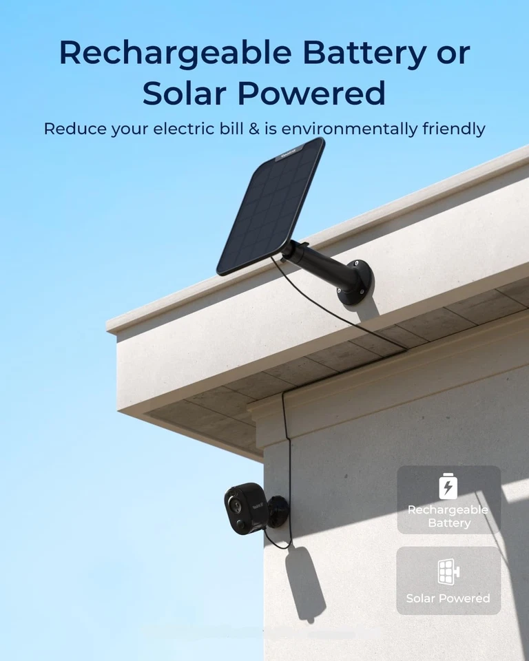 Solar Powered Security Camera, Argus 3 Ultra+Solar Panel with 2.4/5GHz - Image 2 of 4