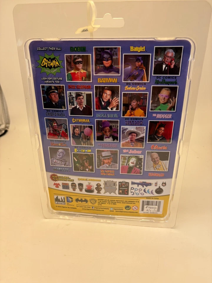 Batman Serie de TV Barbara Gordon 1966 8” Figura Serie 4 Mosc Nuevo Foto 2 de 2