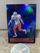 2022 Panini Chronicles Draft Picks - Illusions Ray Lewis #13 Blue /99