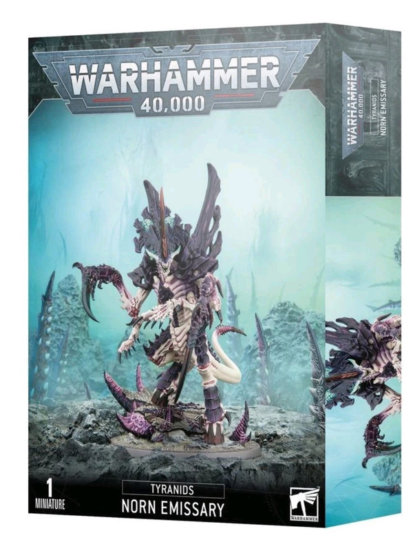 Games Workshop Warhammer 40,000 Tyranids Norn Emissary Miniature assembled