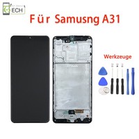 FüR Samsung Galaxy A31 A315F Lcd Display Mit Rahmen Bildschirm Werkzeuge