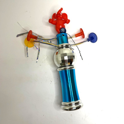 Ringling Bros Elephant Light Up Wand Toy Disco Ball Greatest Show On Earth Vtg