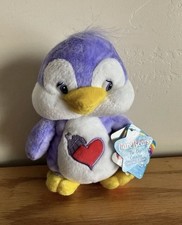 Care Bear Cozy Heart Penguin Tie Dye Cousins Series 1 Special Edition 2005 8"