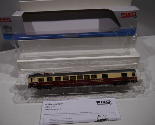 PIKO H0  1:87  58386 B - IC Speisewagen ARmz 211 0  DB , Ep IV  aus 3er Set  OVP | Zustand: Gebraucht