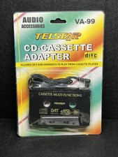 CD-Cassette ADAPTER New In Case Telstar Vintage Audio Equipment