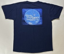 2002 Dave Matthews Band Winter Tour T Shirt Vintage 21.25x27.25 Medium/Large