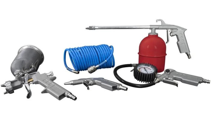 Outils pneumatiques Güde G84089 pour résoudre les fuites d'air du compresseur