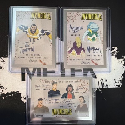 Invincible Keepsake Signagraph lot sale  #348, #404, #439