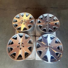 Used 19x8.5 Mrr Hr3 Custom 5x120 25 72.6 Silver Machined Wheels Set4 Used 19x8.5 Mrr Hr3 Custom 5x120 25 72.6 Silver Machined Wheels Set4