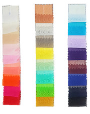 58/60" Chiffon Fabric Polyester Dress Sheer (Various Colors)