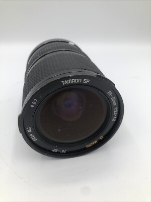 Tamron SP 28-80mm F3.5-4.2 Adaptall 2 Zoom Lens BBAR MC for SLR