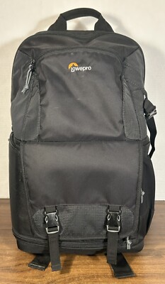 Lowepro Fastpack BP 250 AW II Backpack Camera Bag Shoulder Straps, Black