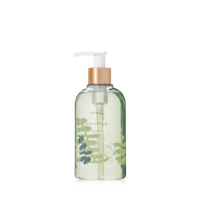 Thymes Eucalyptus Hand Soap 8.25 Fl Oz Gentle Cleanser with Nourishing Ingred...