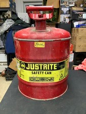 Justrite Red Safety Gas Can 5 Gallon 19 Litres