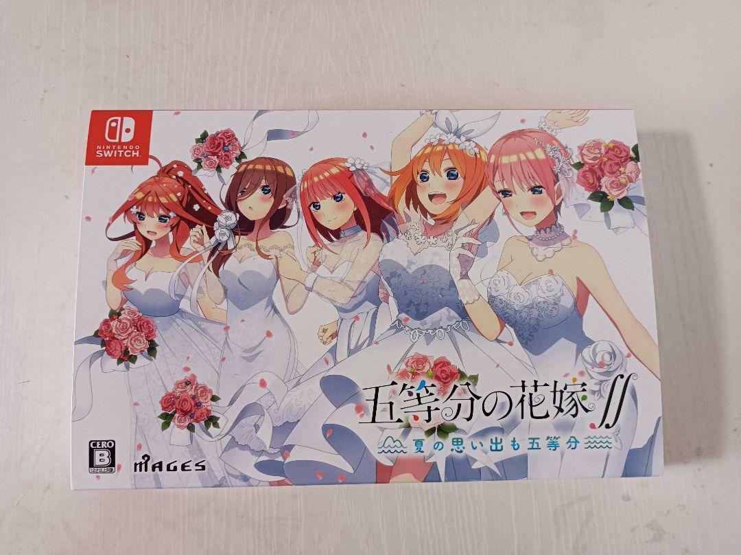 Switch Game The Quintessential Quintuplets Summer Memories Limited Edition  Japan | eBay