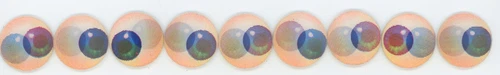10 Moving Eyes / Eyeballs 1960's VARI-VUE 7/8" inch Motion Animation Lenticulars