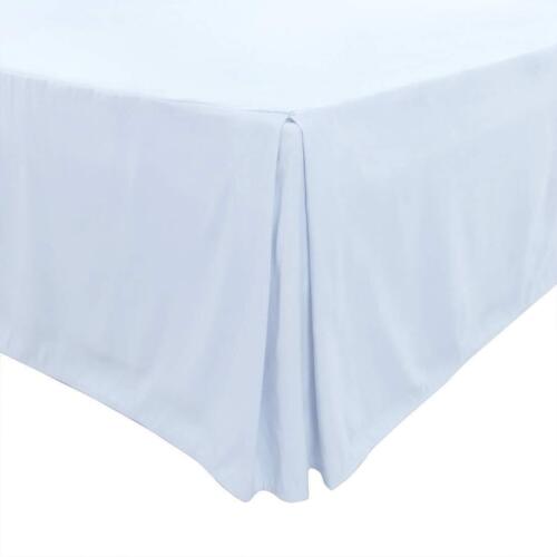 Bed Skirt Full Bed Skirt 12 Inch Drop Tailored/Pleated Bedskirt Dust Ruffle w...