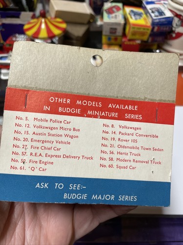 Diecast Budgie Models Emergency Vehicle No. 20 Austin A 95 Moc 1960s - Picture 4 of 7