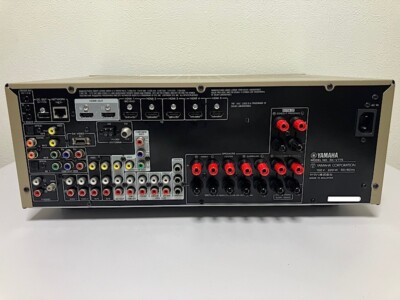 Yamaha RX-V775 7.2 Channel Network AV Home Theater Receiver Fully