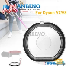 Dust Bin Lid Cap For Dyson V7/V8 Vacuum Cleaner Replacement Cover W/Sealing Ring