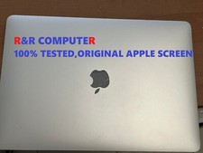 APPLE MacBook Air A2179 2020 A1932 2019 13.3''Retina LCD Screen SILVER A- GOOD
