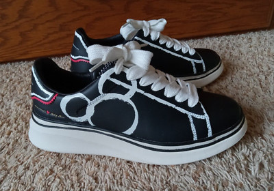 MOACONCEPT Leather Low Top Sneakers, Size 40 (US 8.5)