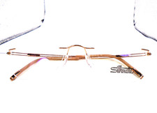 Silhouette 5521 EU 3530 Rose Gold 53-19-140 Titan Womens Eyeglass Frames Austria
