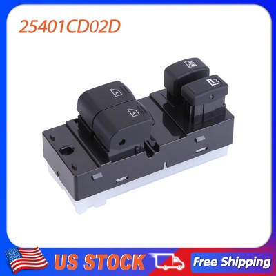 Front Driver Side Window Switch 25401-CD02D 25401CD02D For Nissan 350Z 2003-2008