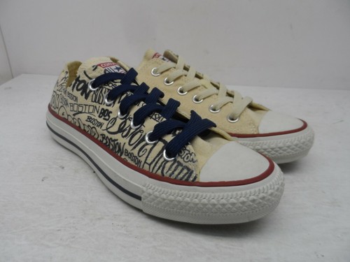 Converse mujer bajo 'Boston' Chuck Taylor All Star Blanco Talla 7M | eBay