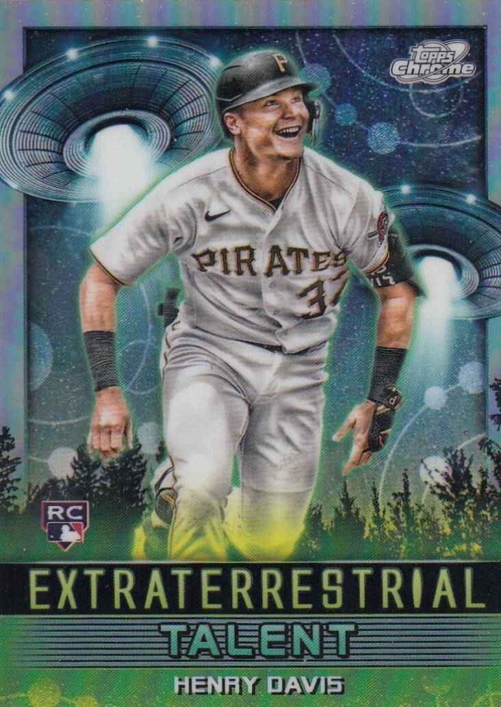 HENRY DAVIS TOPPS COSMIC CHROME EXTRATERRESTRIAL TALENT RC PIRATES #6 2024 24